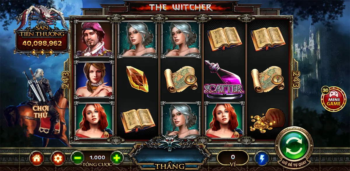 The Witcher Go88 là tựa game cá cược dựa trên một thể loại game hành động