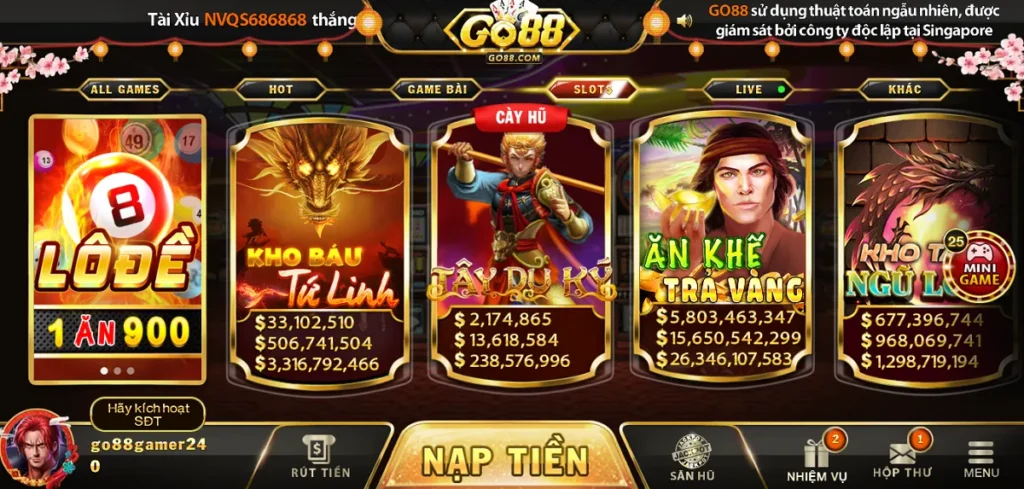 Thích thú với loạt tựa game bài đình đám tại hệ thống