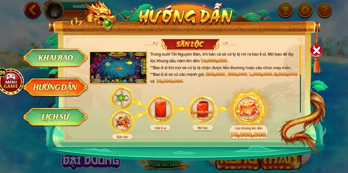 Giới thiệu các phòng chơi trong game bắn cá tại Go88