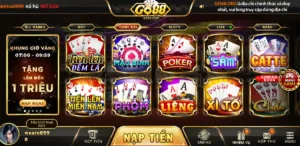 Hướng dẫn chơi bài Poker Go88 các thao tác trong ván cược