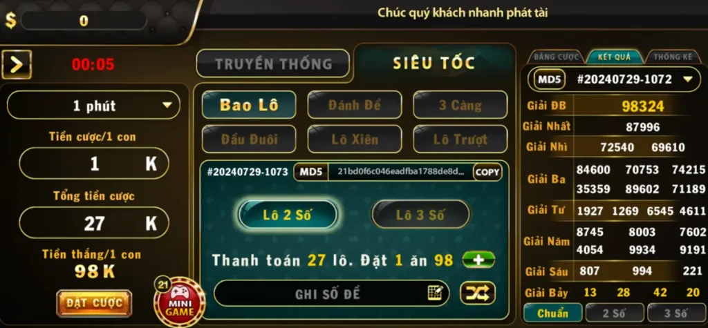 Chiến lược chơi Bao lô Go88 bất bại cho cược thủ 