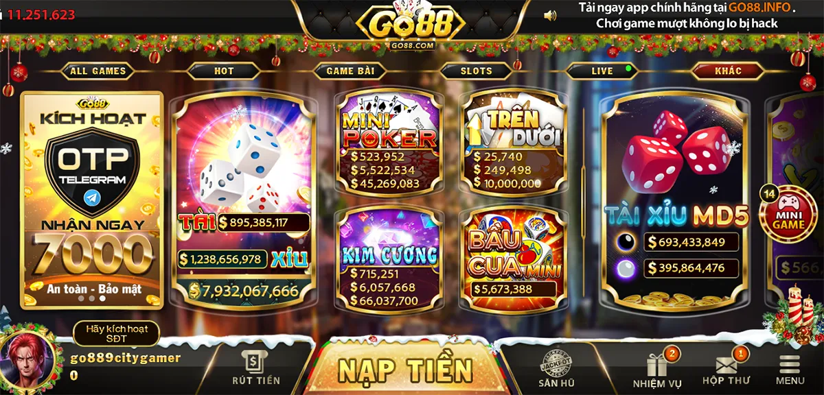 Mini Poker là game siêu tốc được yêu thích tại Go88