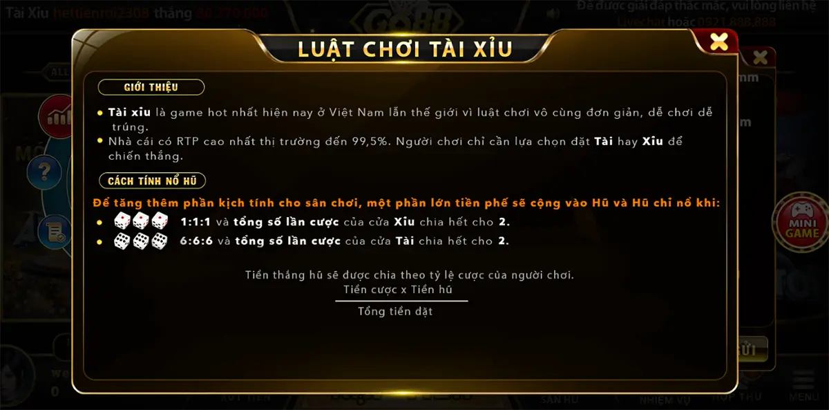 Chiến thuật để chiến thắng khi chơi Tài xỉu livestream