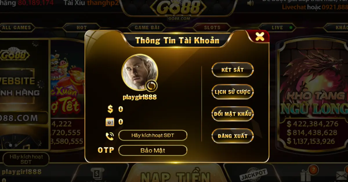 Những thông tin Go88 sẽ được Go 88 bảo mật