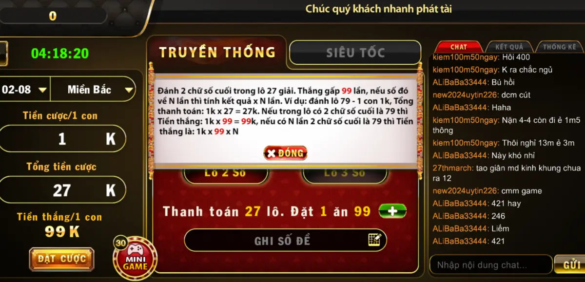 Đánh đề đầu đuôi Go88 dựa trên kết quả lô chạy